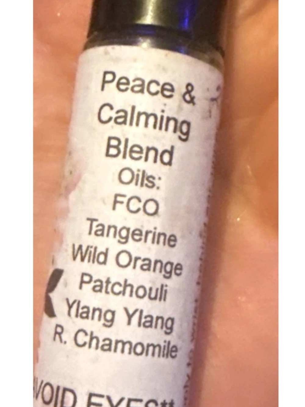 Homemade doTERRA Peace & Calming Blend Roll-On - Calming Tangerine & Wild Orange